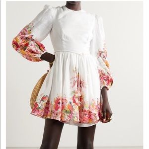 Zimmermann floral dress size 0